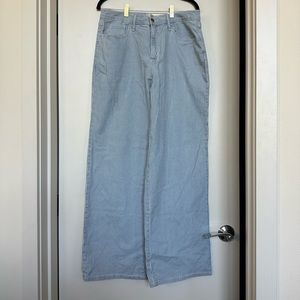 Universal Thread High-Rise Wide-Leg Striped Jean